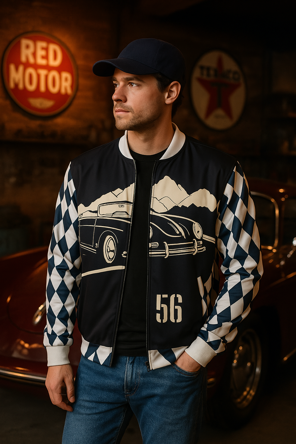 Turbo Dutch racing  Unisex Bomber Jacket