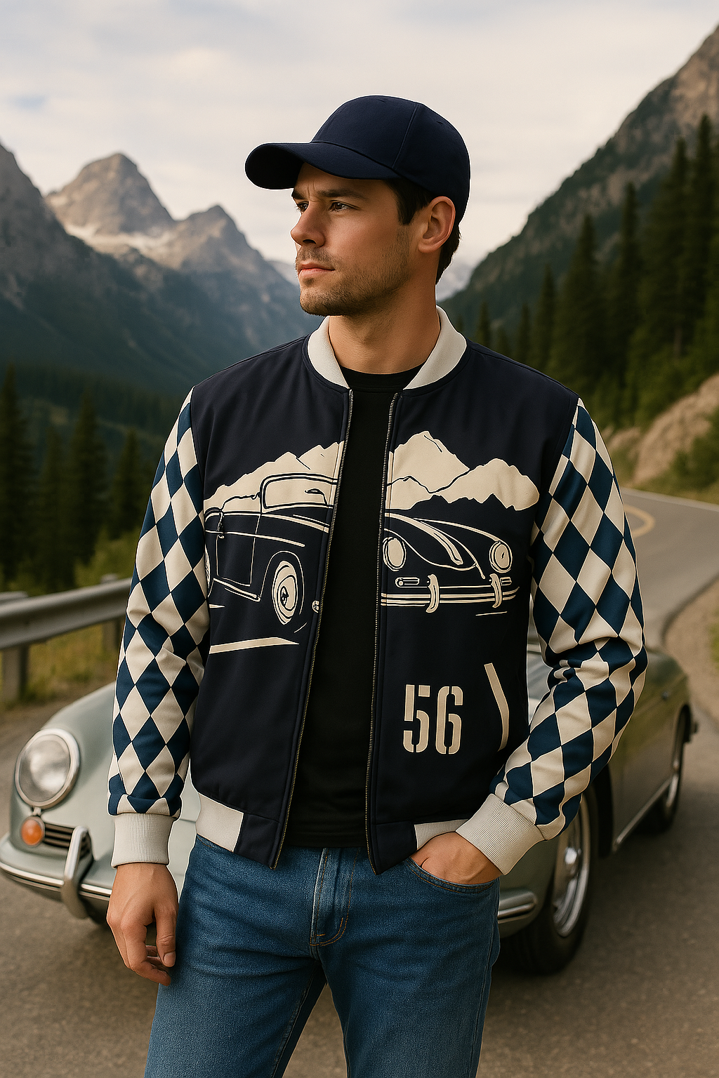 Turbo Dutch racing  Unisex Bomber Jacket