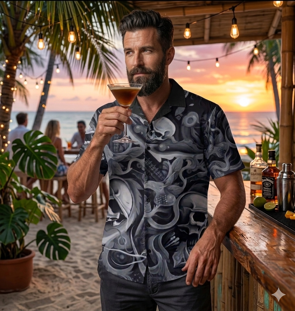 GrapeVine  Unisex button shirt