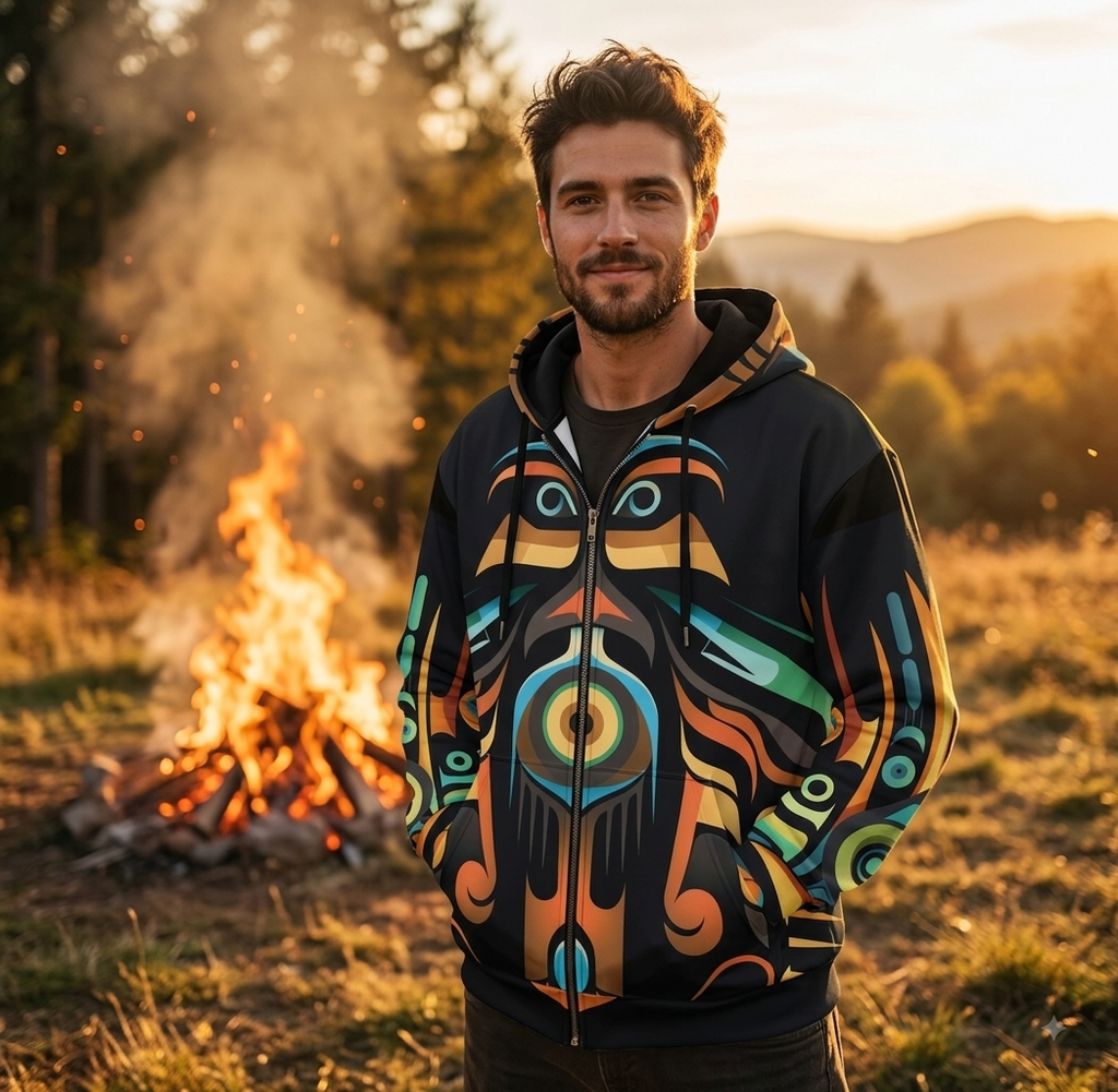 Burrowing owl  zip hoodie