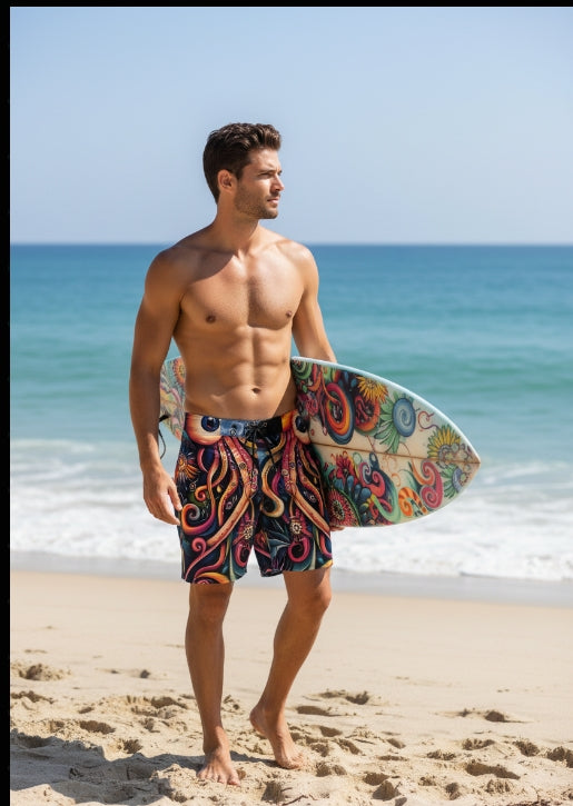 Octopus Men's Board Shorts
