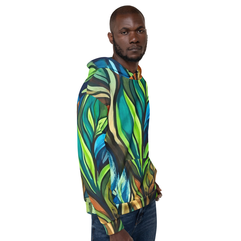 Emerald Canopy Graphic Hoodie | Free US Shipping | ZUZUV