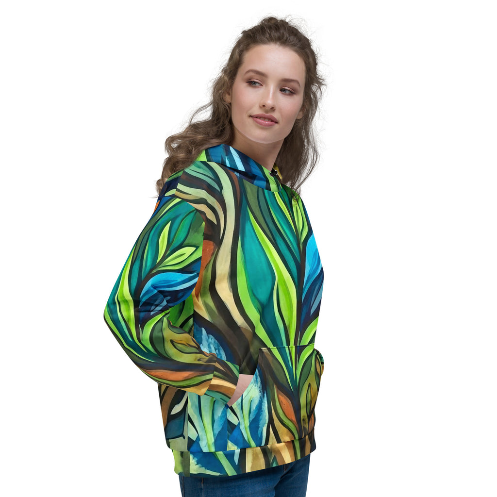 Emerald Canopy Graphic Hoodie | Free US Shipping | ZUZUV